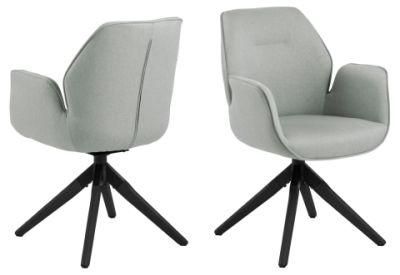 Wholesale Design Room Furniture Nordic Velvet Modern Luxury Dining Chairs with Metal Legs