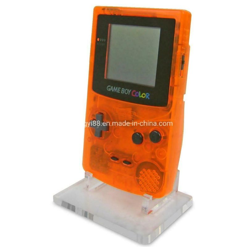 Customized Clear Acrylic Display Stand for Game Boy Console