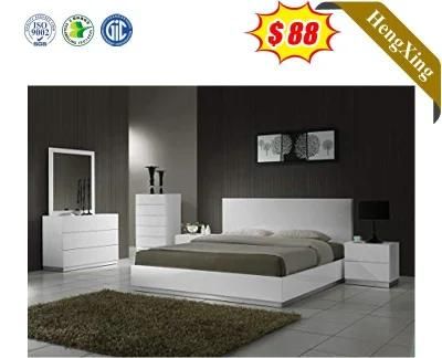 Chinese Modern Wooden Hotel King Size Beds White Living Room Sofa Bedroom Furniture Sets