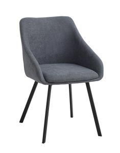 Hot Sale Dining Chair Modern Design Home Velvet Dining Chair with Armrest