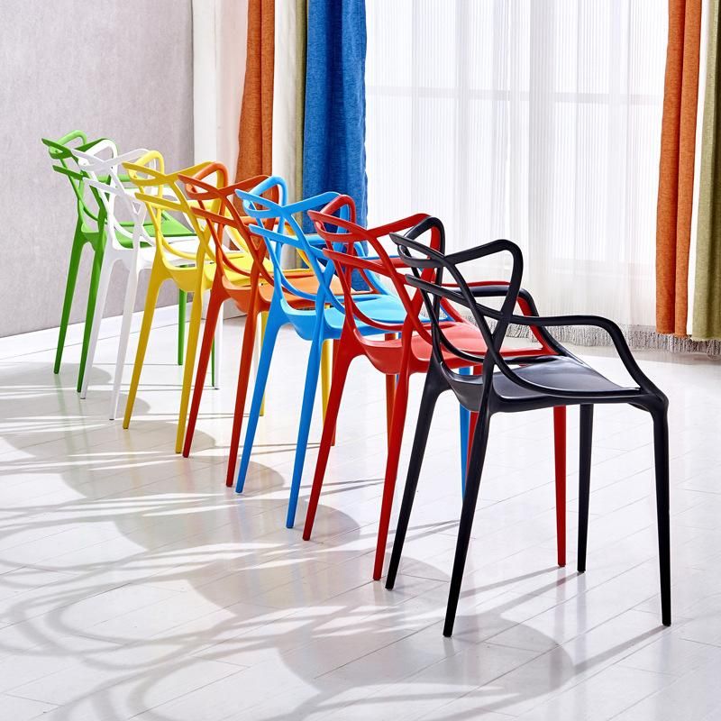 Modern Design Durable Wooden Fabric Cover Hotel Restaurant Plastic Chair