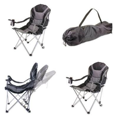 Portable Padded Reclining Folding Camping Chair