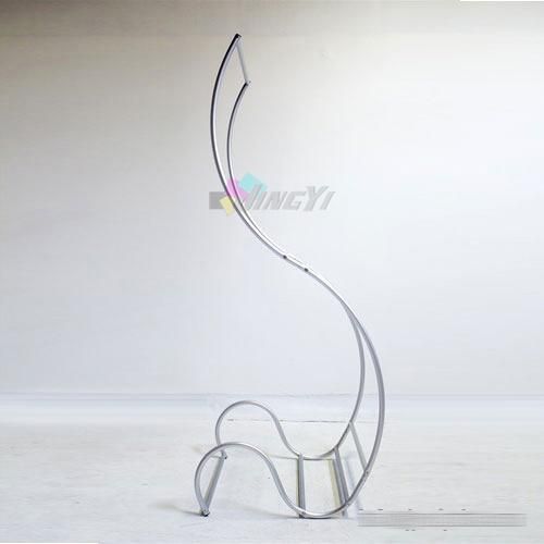 Fabric Pop up fabric Banner Stand Snake/cobra Shape Display Racks