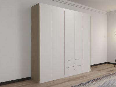 Marble Style Melamine Surface Bedroom Furniture Set King Size