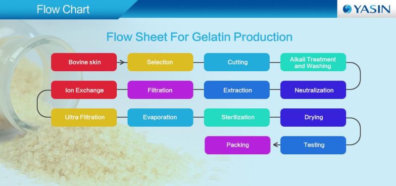 Feed Gelatin Fabric Adhesive Glue Animal Skin Bone Gelatin