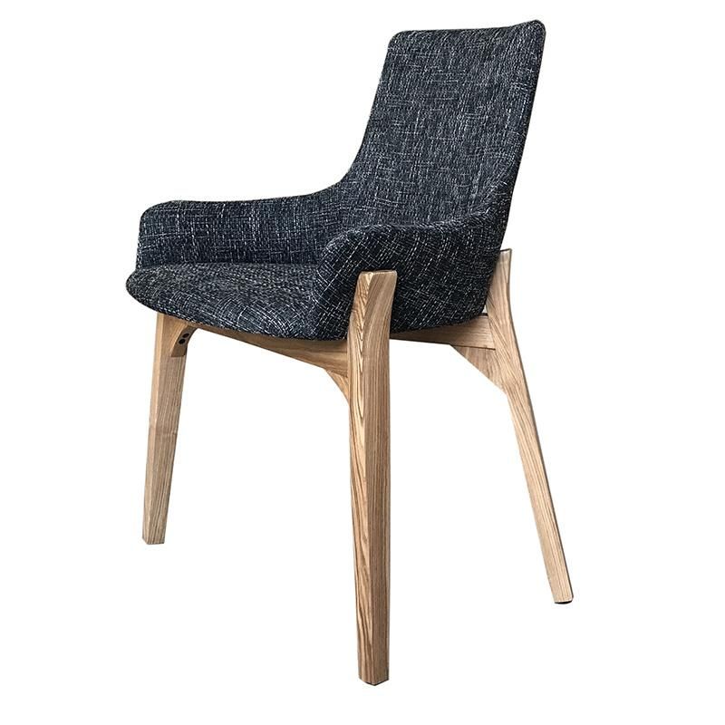 Solo Chair Oak Wood Frame Dining Chair