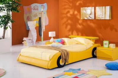 Modern Home Furniture Bedroom Bed Pink Bed Single Bed Gce005