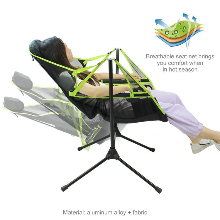 Newest Compact Folding Camping Rocking Chair