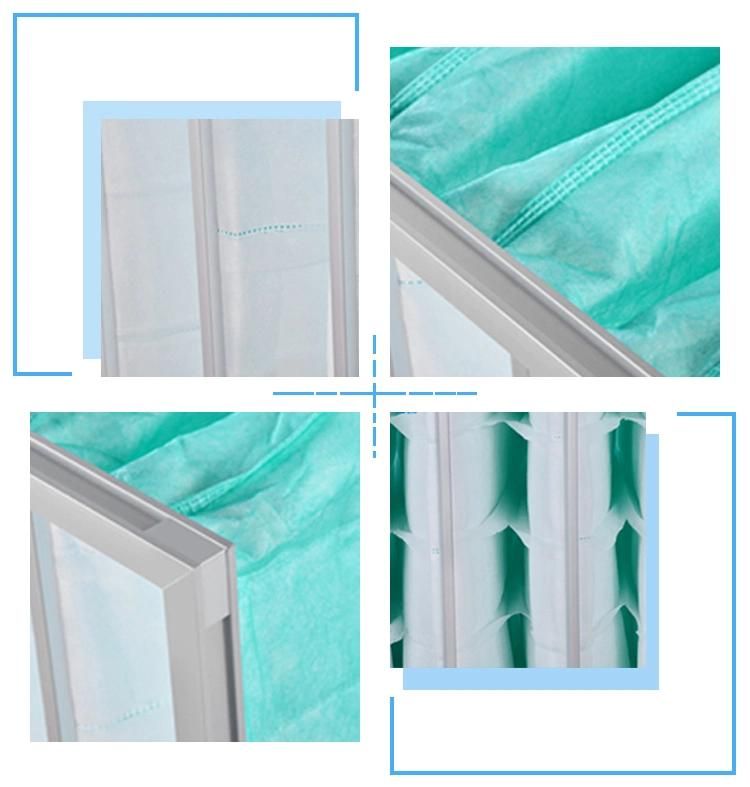 Non-Woven Pocket Filter for Spray Booth with High Quality