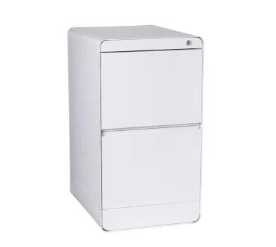 Wholesale 2 Drawer Metal Filing Cabinets Mobile File Storage Cabinet for Letter Legal A4 Paper