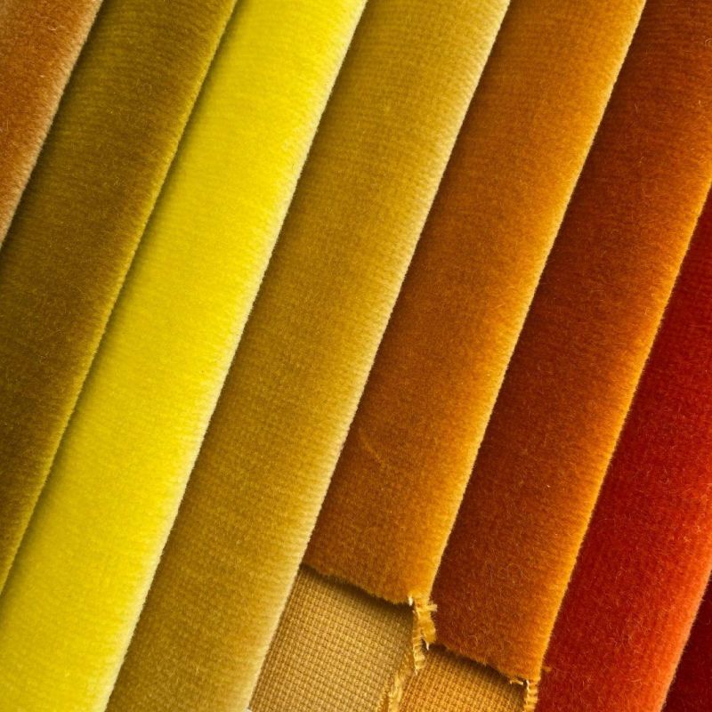 Woven Velvet Cut Pile Fabric Upholstery Fabric (P21013)