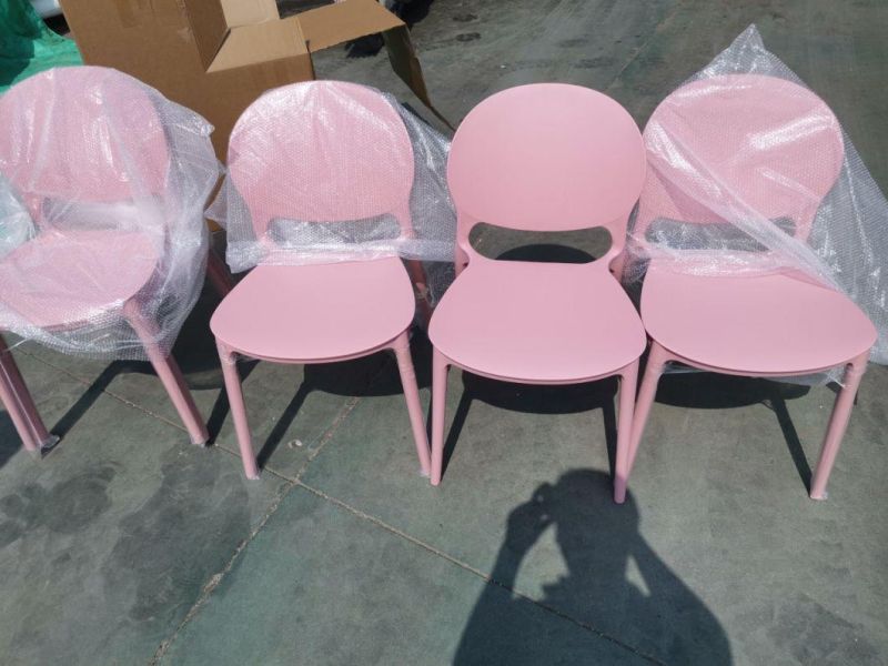 Modern PP Chair in Polypropylene Outdoor Cafe Plastic Chair
