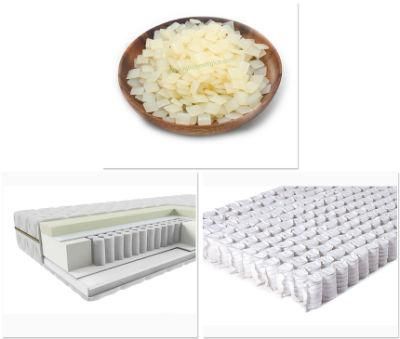 Spring Mattress EVA Glue Hot Melt Adhesive for Spring Mattress with Non-Woven Fabric Assembly