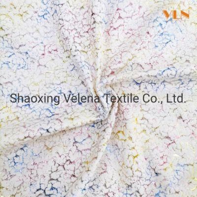 2021 Guaranteed Quality Unique Furniture Upholstery Sofa Curtain Furnishing Fabric Holland Velvet with Colorful Foil