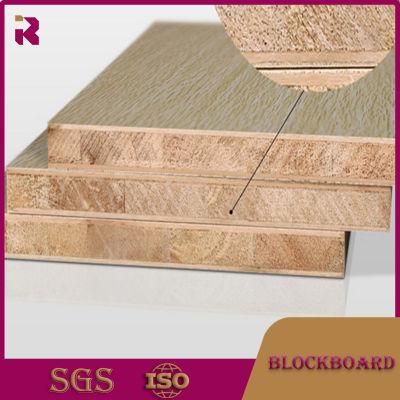 High Quality Laminated Wood Block Board Melamine / Blockboards Factory Supplier Melamine Blockboard