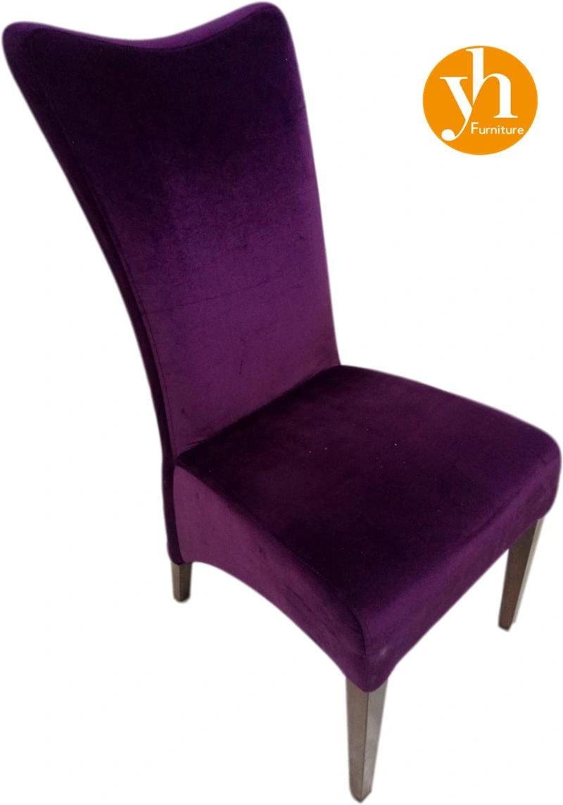 Steel Folding Chair Hand Hook Decoration Banquet Fabric Dining Chair
