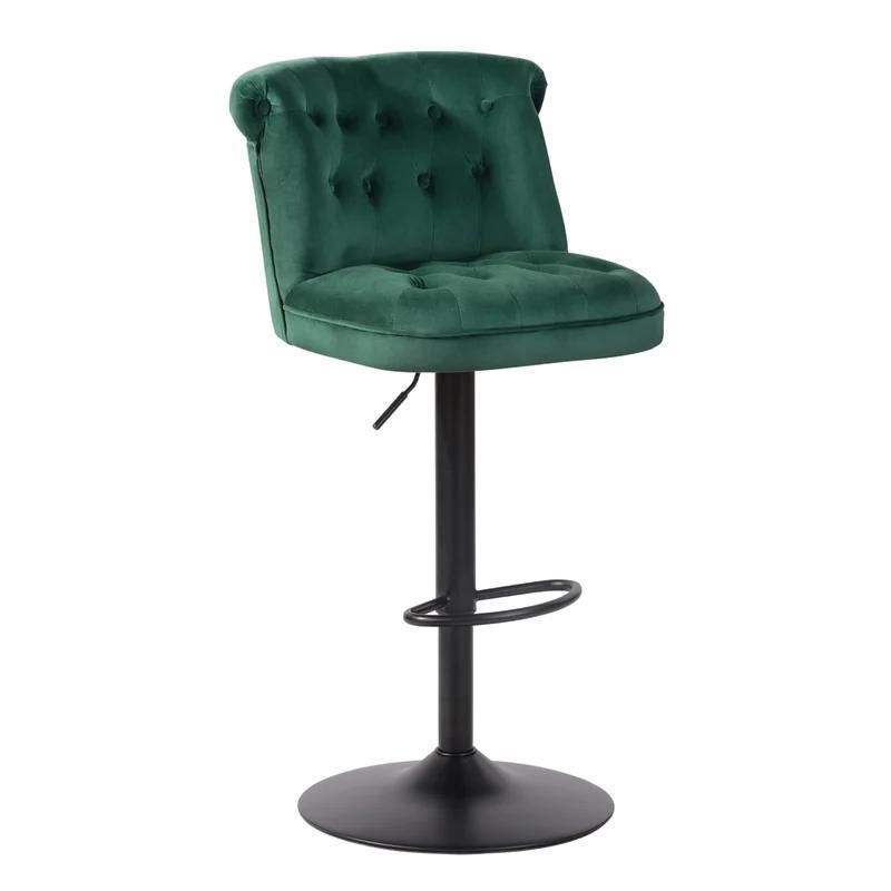 Metal Bar Stool Fabric Swivel Gas Lift Bar Chair/Office Chair/Leisure Chair