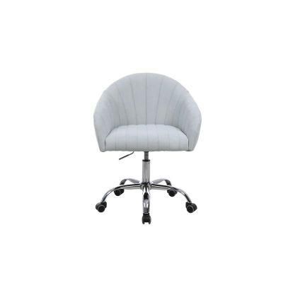 Nordic Modern Plastic Computer Office Negotiation Swivel Chair Light Luxury Creative Dining Chair Personality Designer Leisure Chair