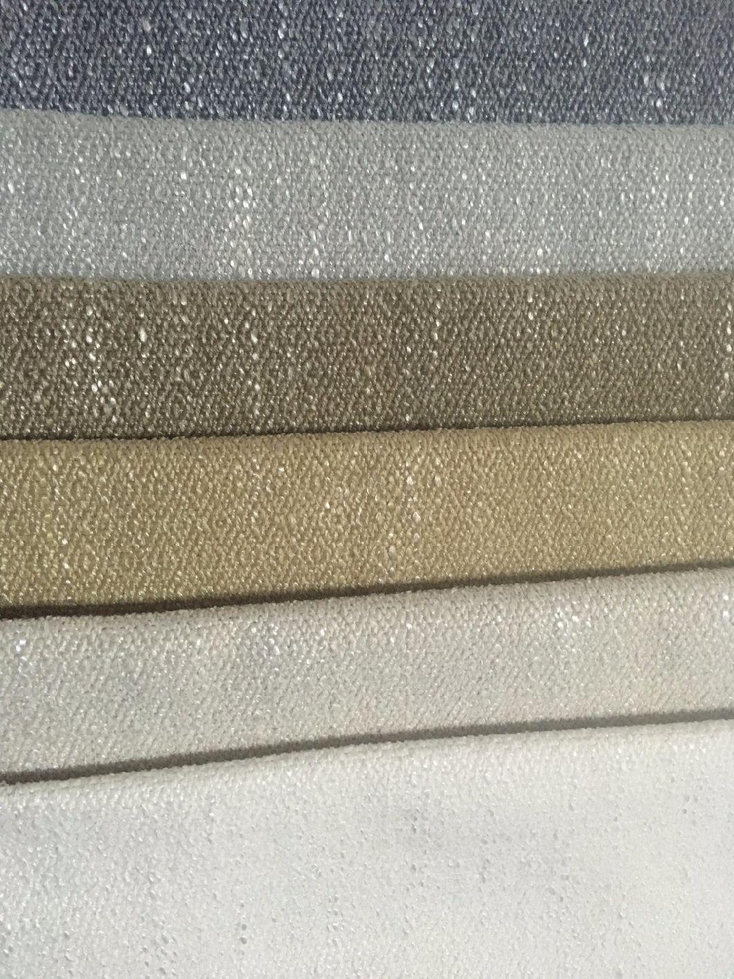 Plain Woven Sofa Fabric/Thick Polyester Sofa Fabric