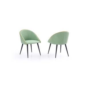 Modern Upholstered Dining Arm Cafe Chair