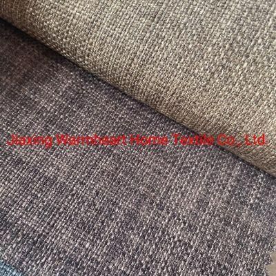 Popular Fake Linen Fabric Decoration Fabric Sofa Material Upholstery Cloth (WH21)