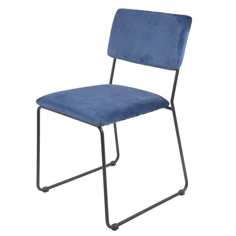 Wholesale Design Room Furniture Nordic Velvet Modern Luxury Fabric Dining Chairs