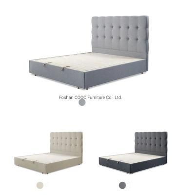 Designer King Size Fabric Bed Bedroom Bed