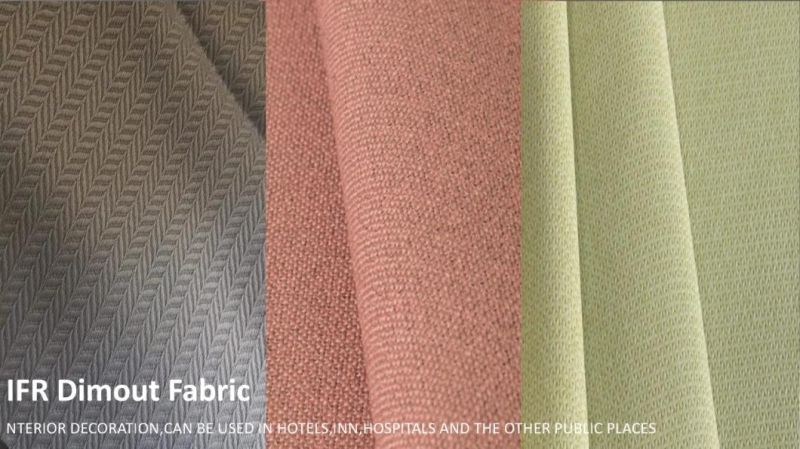 Custom Design Flame Retardent Polyester Jacquard Knitted Fabric for Mattress