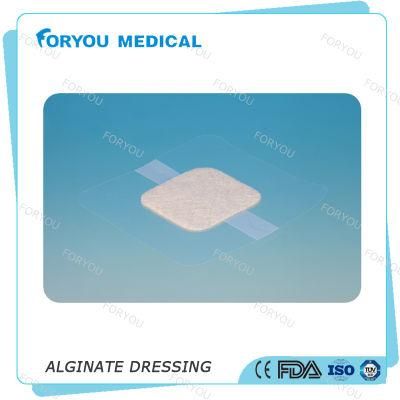 Huizhou Foryou Medical Advanced Wound Dressing Alginate 2g Non Adherent Bed Sores Pressure Sore Calcium Alginate Dressing Sheet
