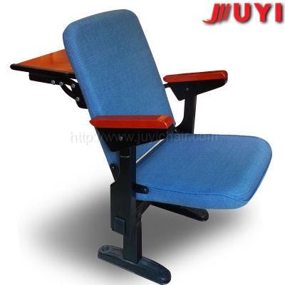Chinese Maker for Conference Hall Folding Theater Furniture Flame Retardent Fabric Auditorium Upholstered Portable Chair