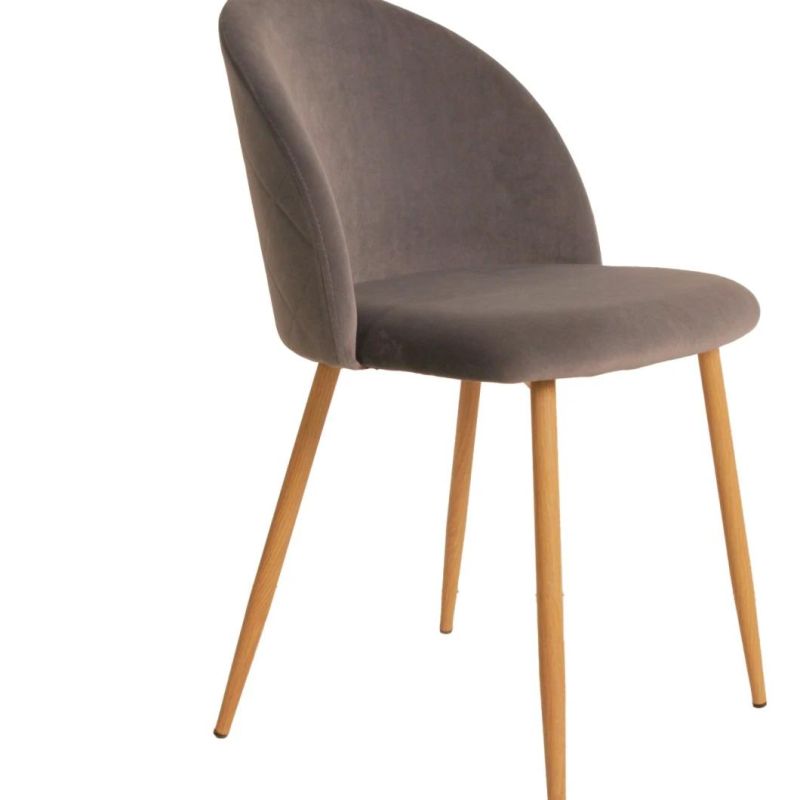 Factory Direct Supply Furniture Upholstered Leather Vintage Dine Velvet Modern Dining Chair with Wholesale Price