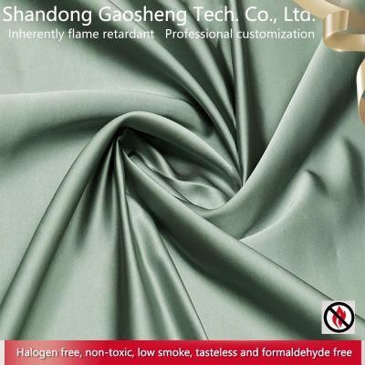 100% Inherently Flame Retardant Polyester Upholstery Sofa Curtain Fabrics for Furniture Textile