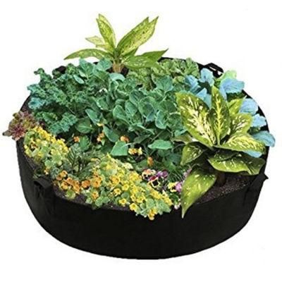 Breathable Felt Fabric Planter Grow Bags for Plants Garden Bed Round Planting Container Grow Bag