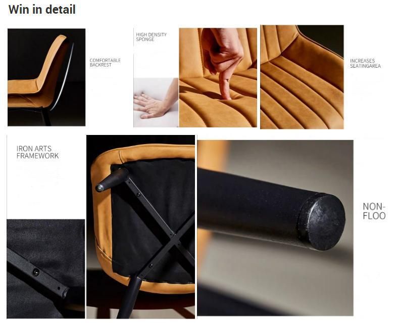 Luxury Designer Upholstered Velvet Metal Leg Tufted Pink Dining Chairs