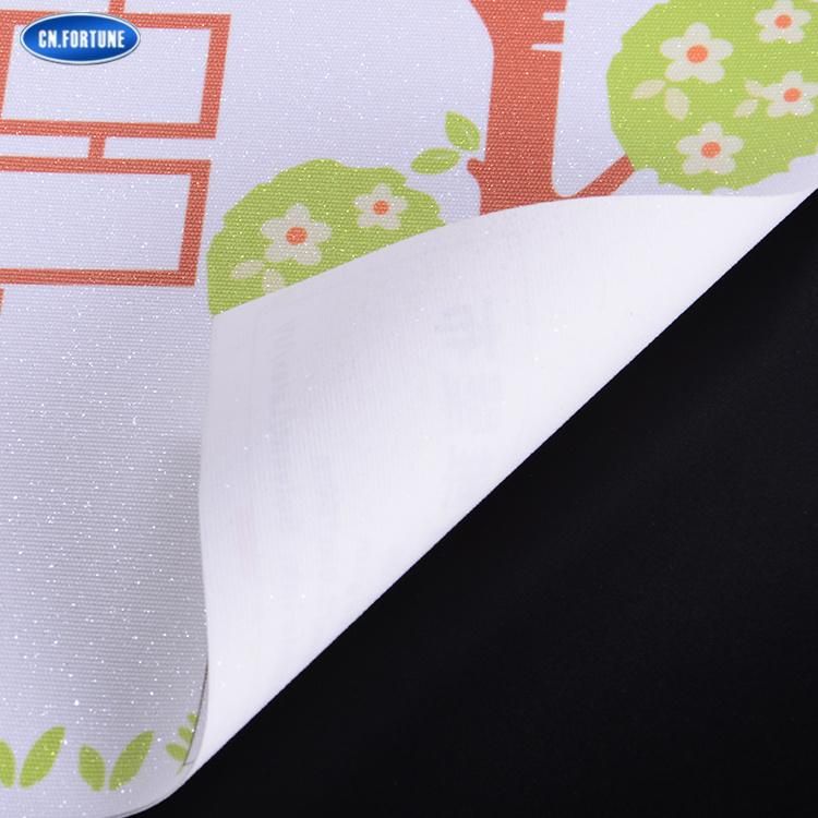 Chinese Manufacturer Inkjet Printable Shining Fiber Wall Fabric/Wallpaper for Advertising