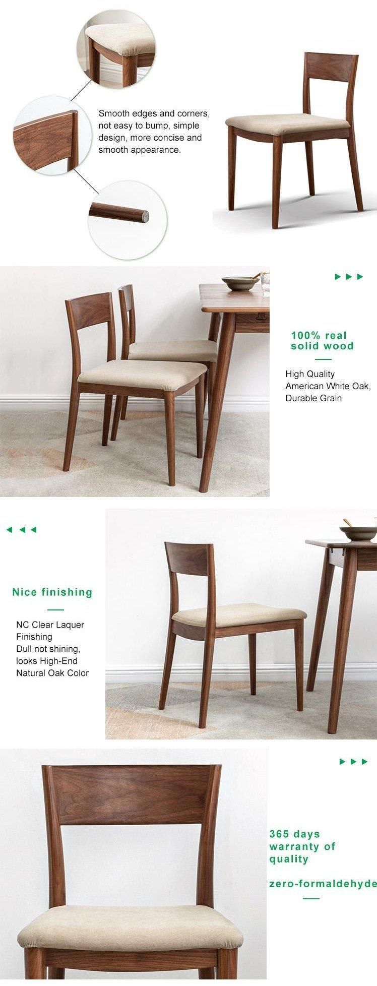 Furniture Modern Furniture Chair Home Furniture Living Room Furniture Low Price New Fashion Modern Nordic Luxury Stylish Faux Leather Timber Wooden Dining Chair