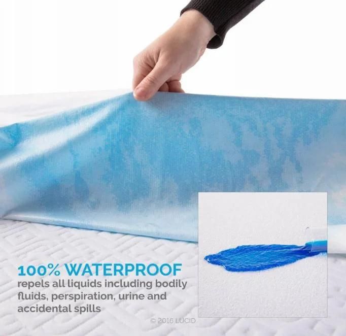 Waterproof Mattress Protector with Terry Fabric