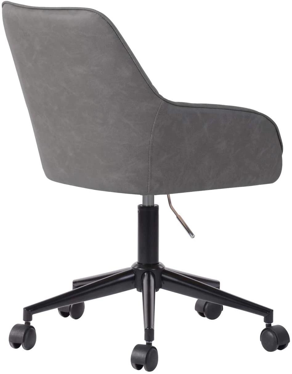 Home Office Desk Computer Adjustable Grey Chair