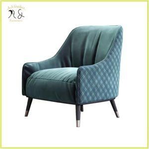 Living Room Light Luxury Fabric Upholstery Lounge Single Sofa Chair