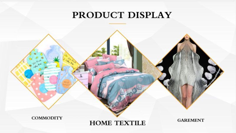 Micro Fiber 100%Poly Disperse and Pigment Print with Max 11 Color Print Fabric Better Handfeel and High Fastness Bedsheet