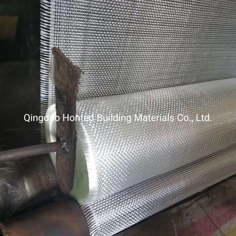 E Type Fibra De Vidrio Woven Roving E Glass Fiberglass Fabric Stitched Mat Chinese Factory
