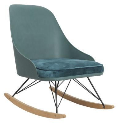 Upholstered Accent Design Modern Velvet Dining Chair