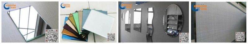 3mm, 4mm, 5mm, 6mm Double Coated Silver Mirror, Double Coated Aluminum Mirror, Double Coated Mirror for Bathroom, KTV etc.