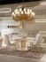 Zhida Modern Luxury Dining Room Hotel Restaurant Table Chairs Home Villa Furniture Set Round Marble Dinner Table Furniture for Sale
