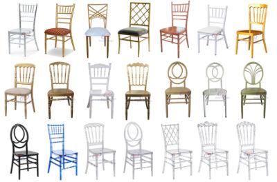 Wholesale Hotel Modern Wedding Party Event Stacking Metal Chiavari Chairs (XYM-ZJ07)