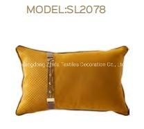 Home Bedding Hot-Selling Small Rectangle Sofa Fabric Upholstered Pillow