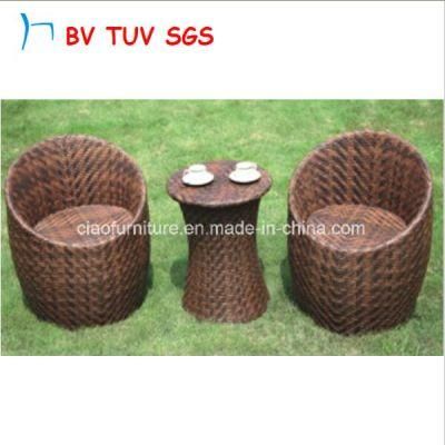 Rattan Furnitures Bar Furniture Coffee Table with Chairs