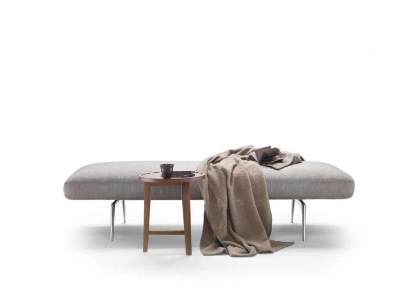 Ffl-13 Chaise Lounge, Metal Frame with Fabric Chaise Lounge, Italian Design Furniture in Home and Hotel