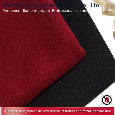 Cost Performance Price Flame Retardant Curtain Velvet Couch Fabric and Textiles Luxury Sofa Fabric