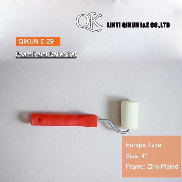 E-20 Hardware Decorate Paint Hand Tools Plastic Handle Acrylic Fabric Paint Roller